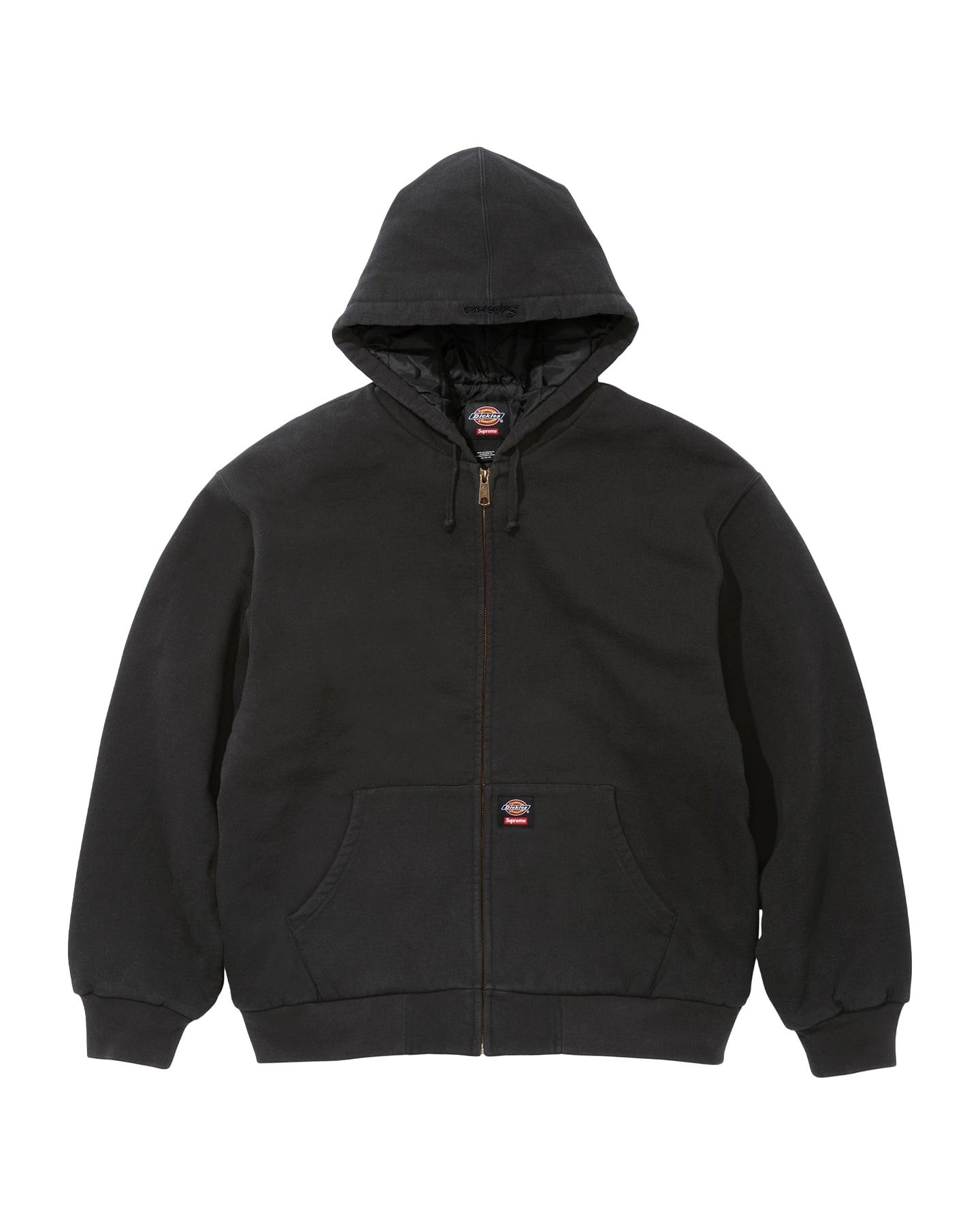 Supreme®/Dickies® Quilted Lined Zip Up Hooded Sweatshirt view 11